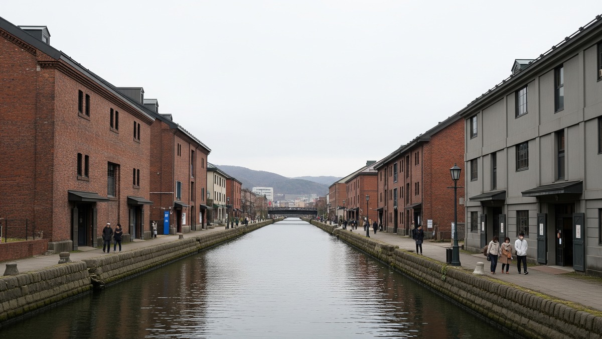 North Canal area with historic warehouses